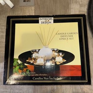 New Interiors By Design Candle Garden Diffuser 8-piece set